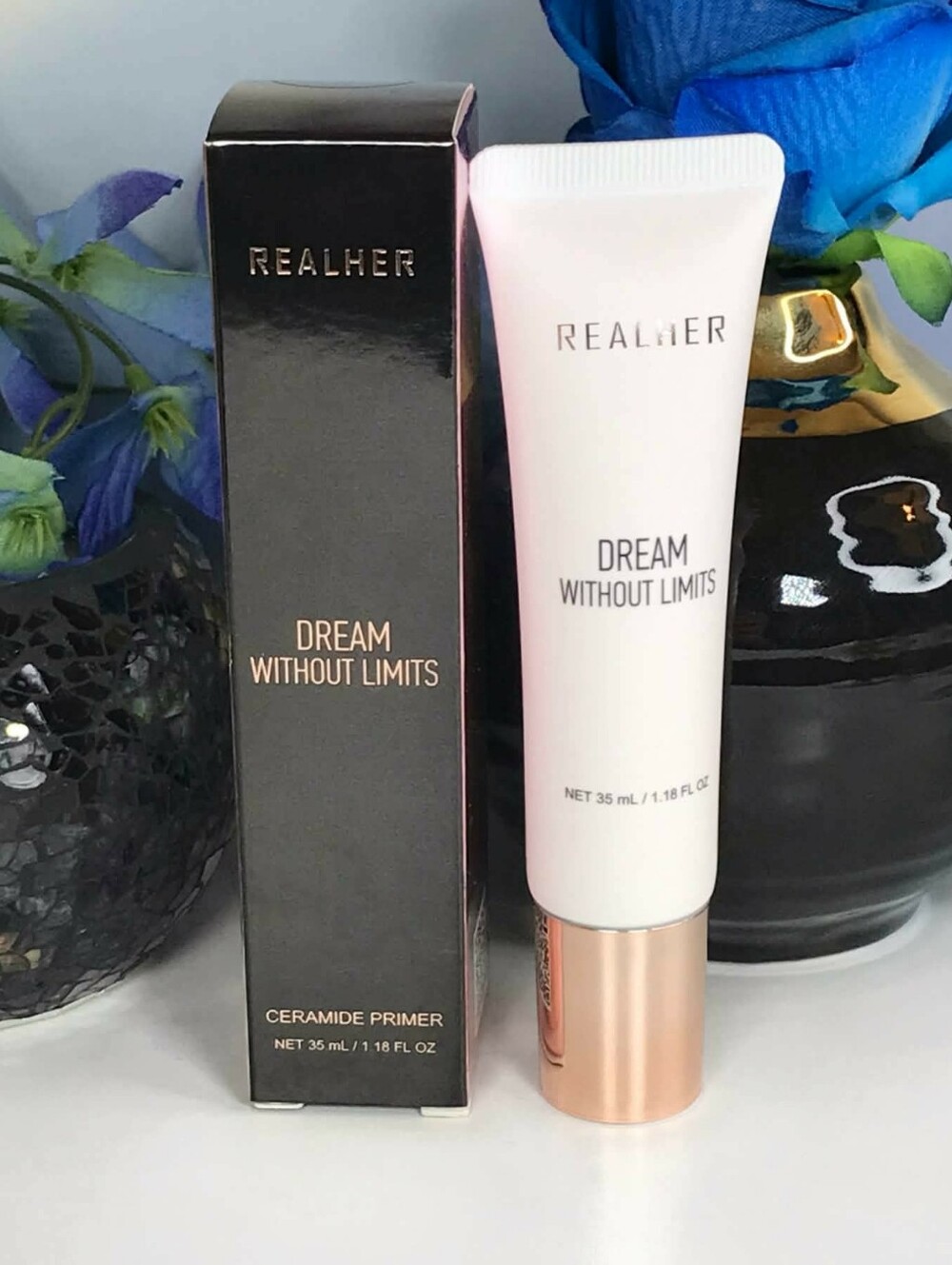 REALHER Primer w Ceramides - Dream Without Limits Primer 1.18 oz *BNIB